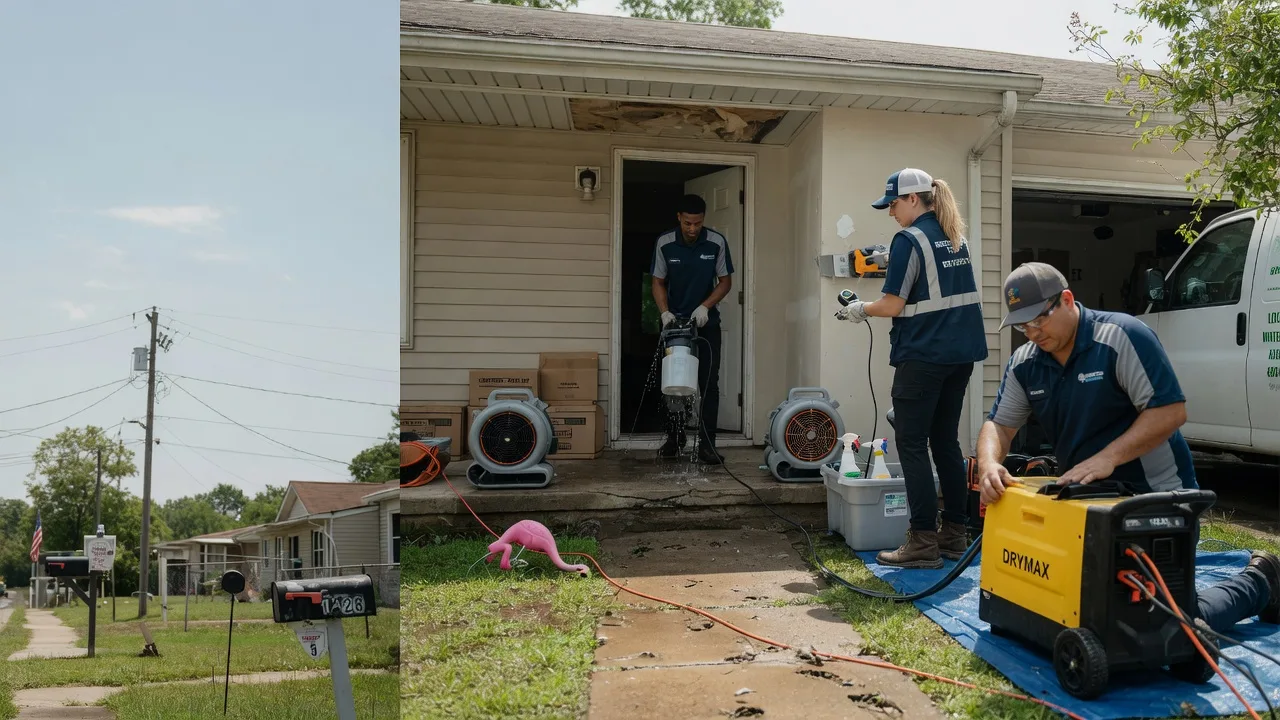 Storm Damage Water Removal in Mcdade, TX near me